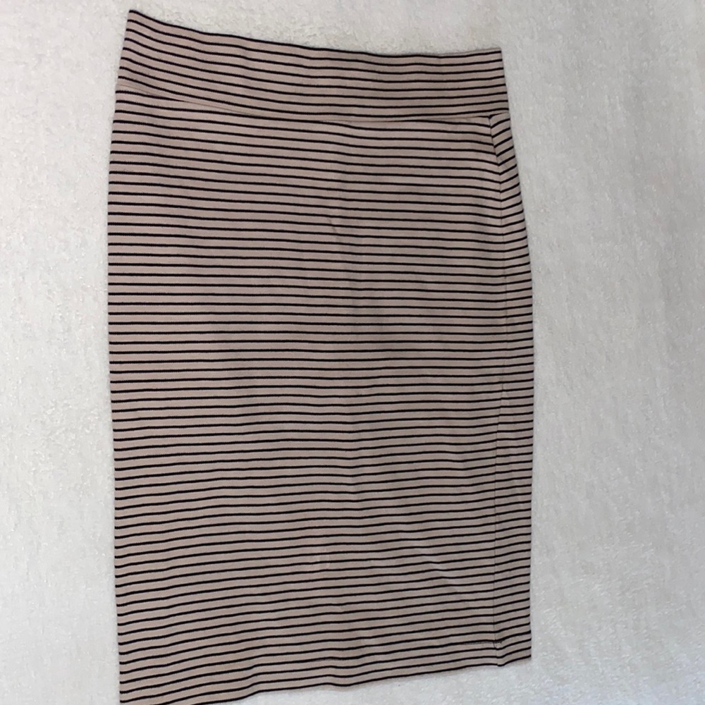 STRIPE PENCIL SKIRT